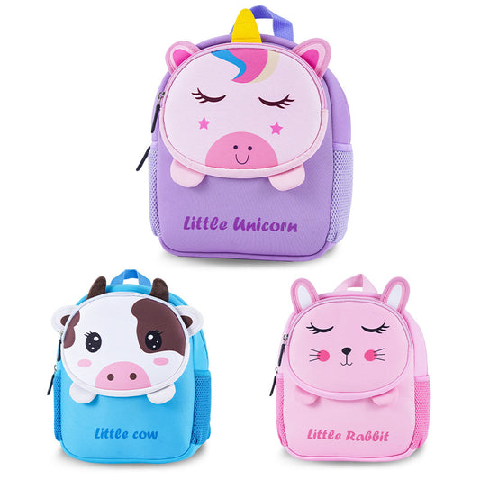 Children's Cute Three-dimensional Animal Modeling Ultra Light Kindergarten School Bags