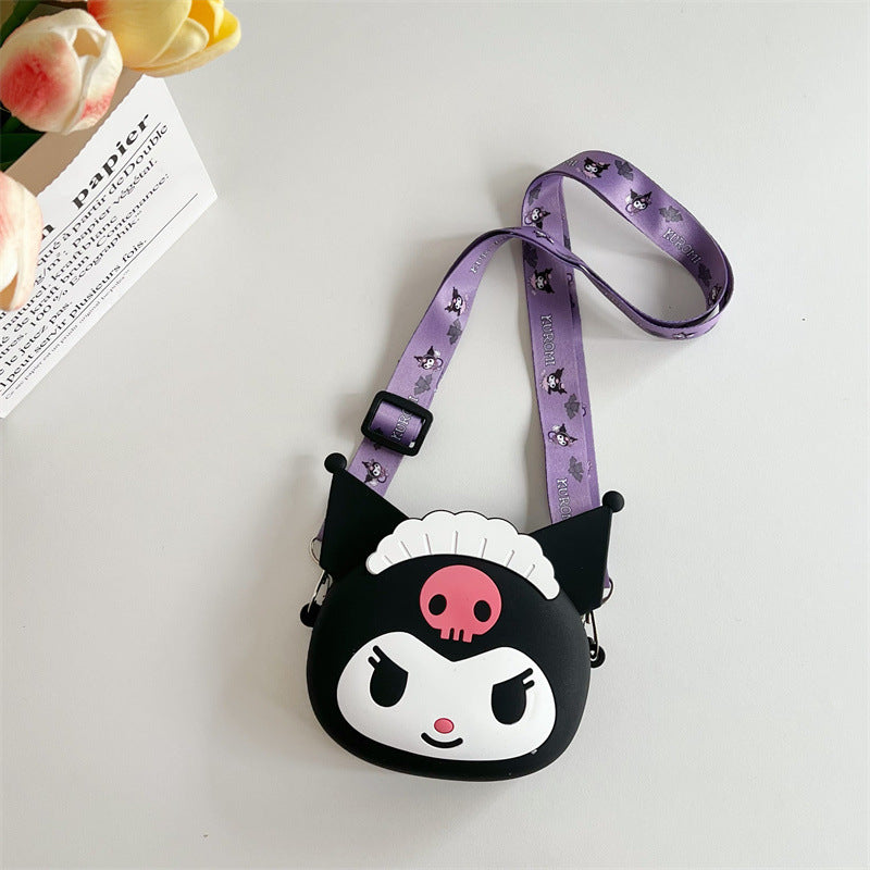 Stall Cartoon Silicone Soft Western Style Coin Purses