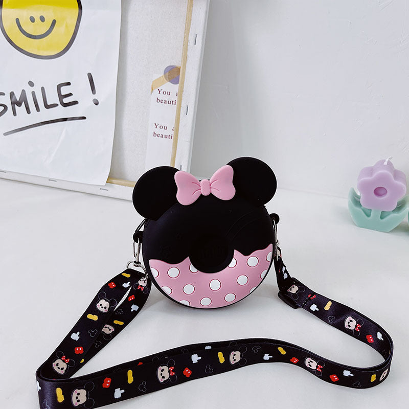 Cute Silicone Ribbon Super Mini Personality Children's Coin Purse