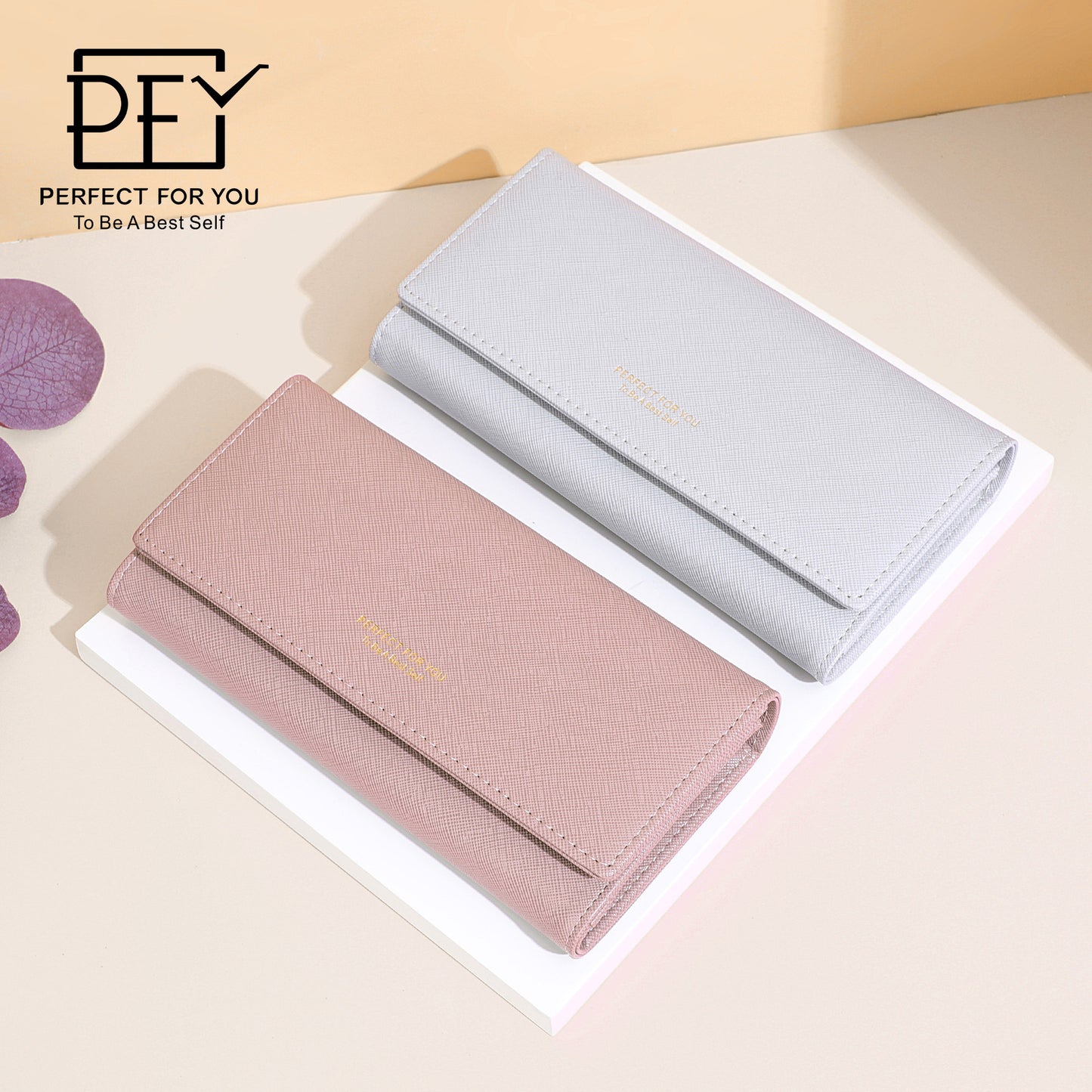 Women's Simple Korean Style Clutch Multifunctional Ladies Wallets