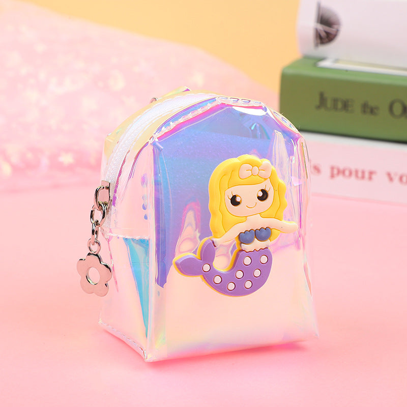 Jelly Portable Mini Cartoon Star Mignon Porte-Monnaie pour Enfants