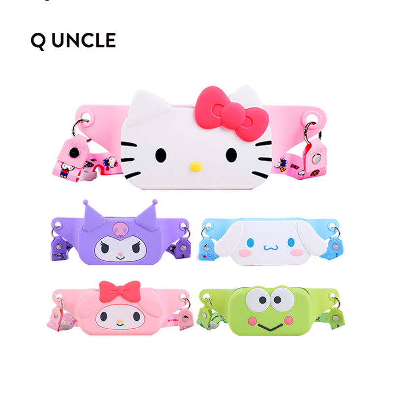 Authorized Hello Kitty Silicone Cartoon Melody Children's Waist Packs