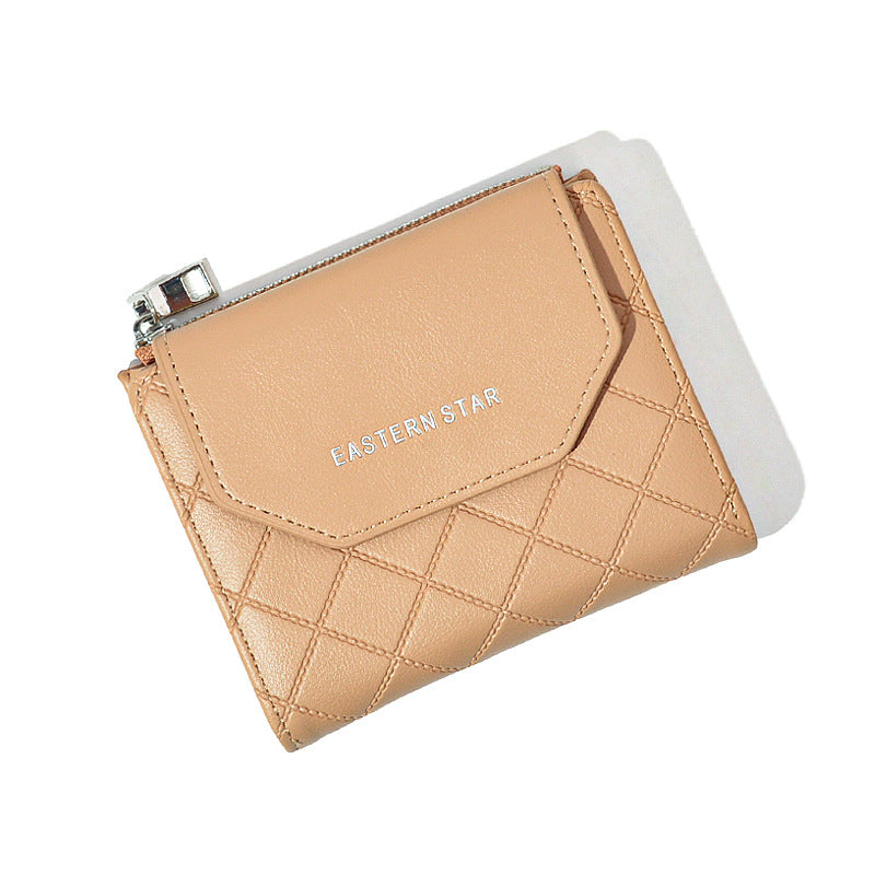 Women's Pretty Multifunctional Fashion Short Tide Ladies Wallets