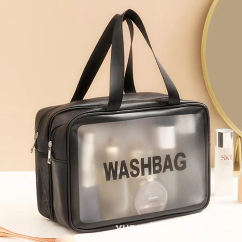 Women's Portable Wash Large Capacity Dry Wet Cosmetic Bags