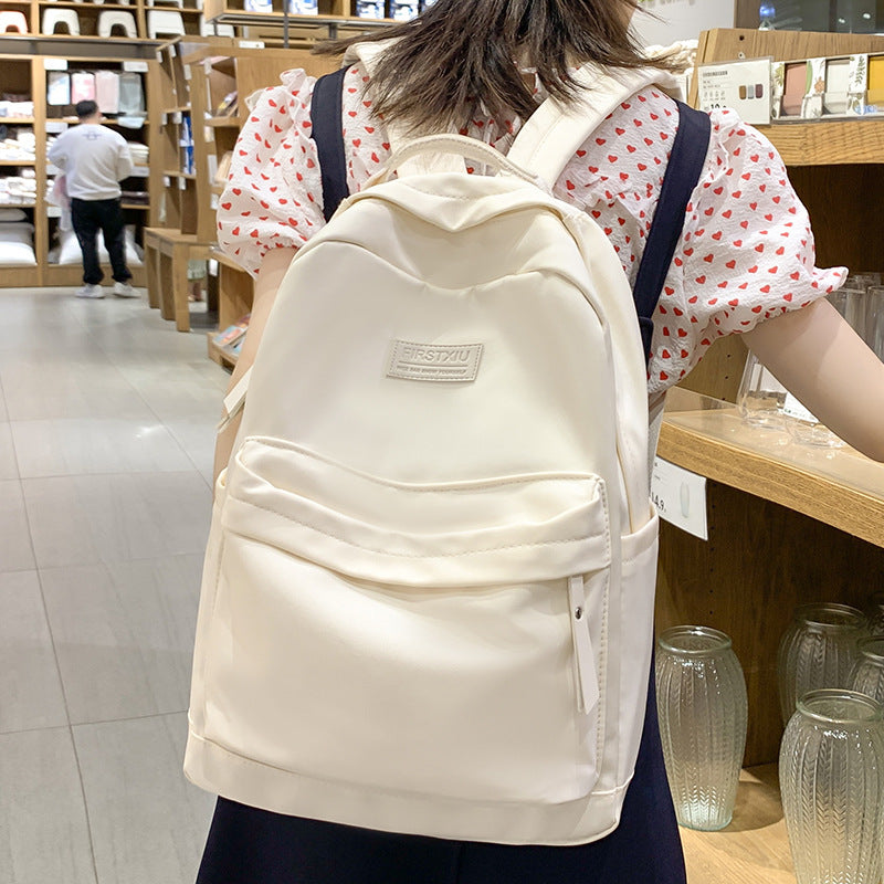 High Junior Female Simple Custom Good-looking Middle School Students' Schoolbags