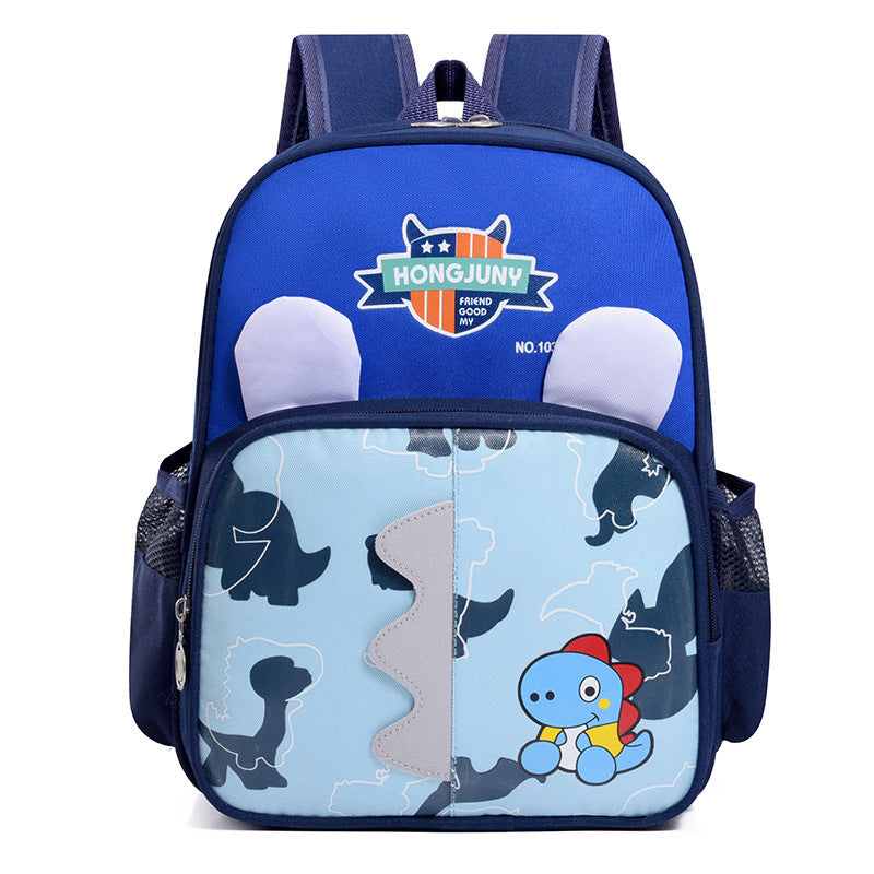 Boys Middle-class Large Capacity Lightweight Nylon Kindergarten School Bags