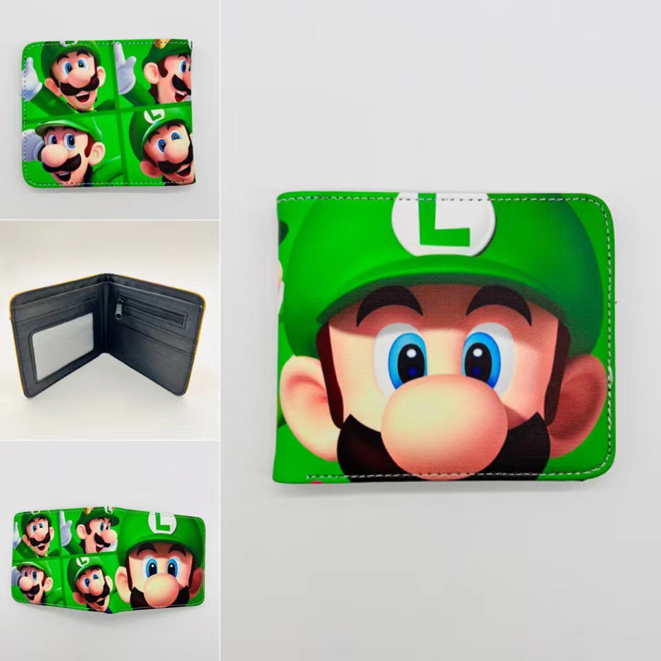 Women's & Men's & Mary Short Fashion Trend Mario Ladies Wallets