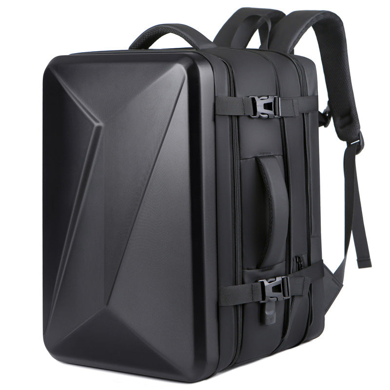 Men's Business Computer Can Be Expanded Hard Backpacks