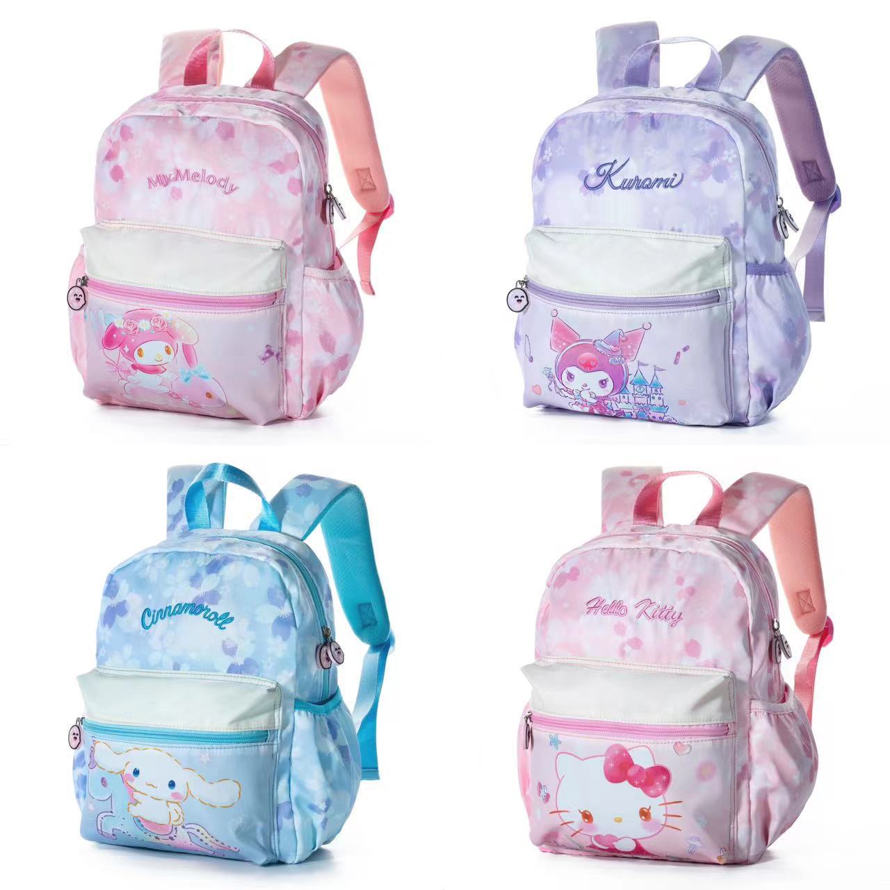 Cartoon Clow Small White Melody Gradient Primary Elementary School Students' Schoolbags