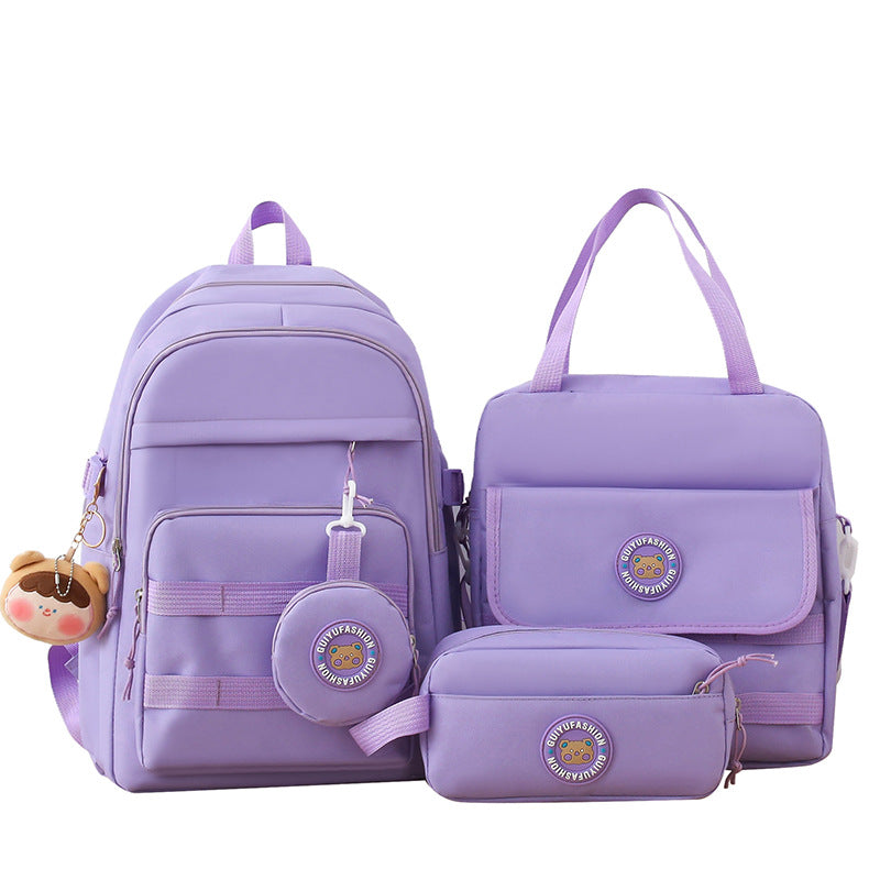 Summer Grade Primary Korean Simple Large Elementary School Students' Schoolbags