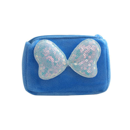 Bank Fashionable Sequins Bow Creative Cartoon Card Holder