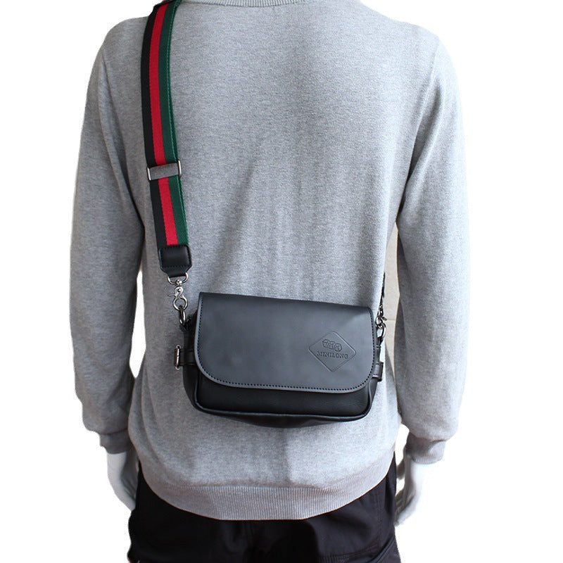 Men's Fashion Boys Trend Small Street Mobile Men's Shoulder Bags