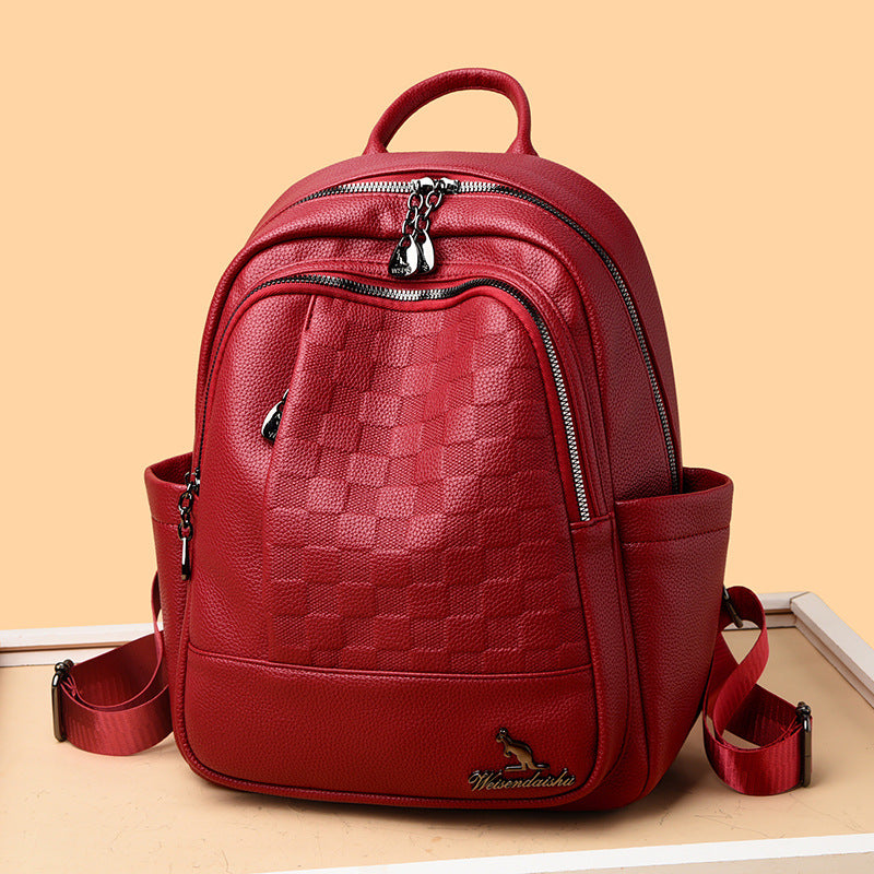 Women's Fashionable Portable Exquisite Large Capacity Backpacks