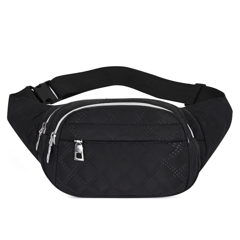 Women's Fashion Large Capacity Nylon Waterproof Small Waist Packs