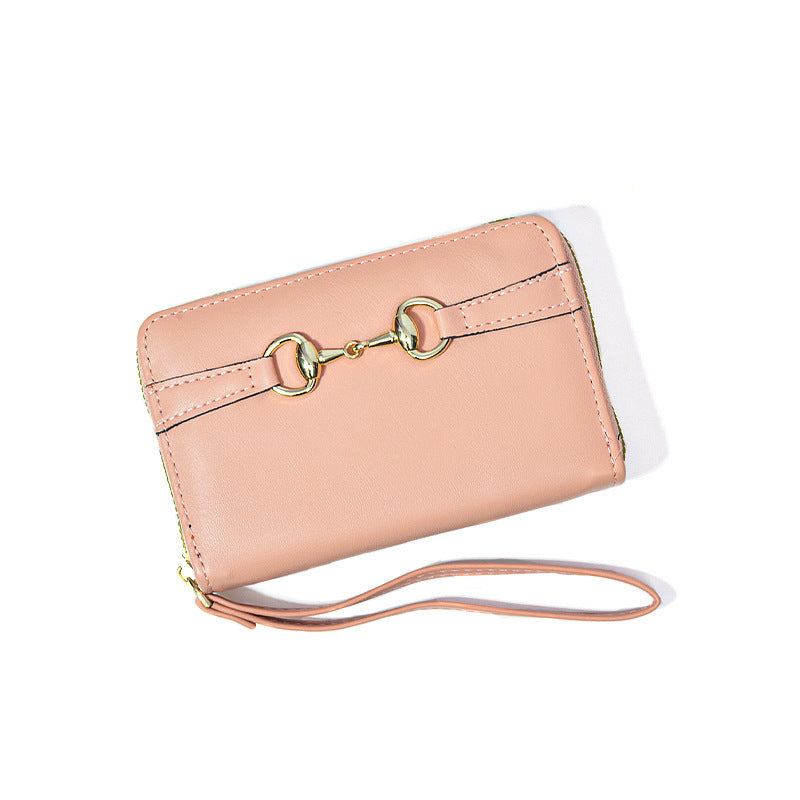 Women's Long Hardware Korean Style Simple Single Ladies Wallets