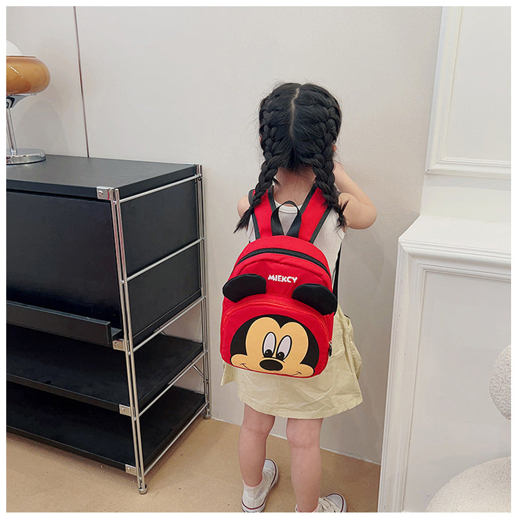 Children's Cartoon Boys Lightweight Cute Burden Reduction Children's Backpacks