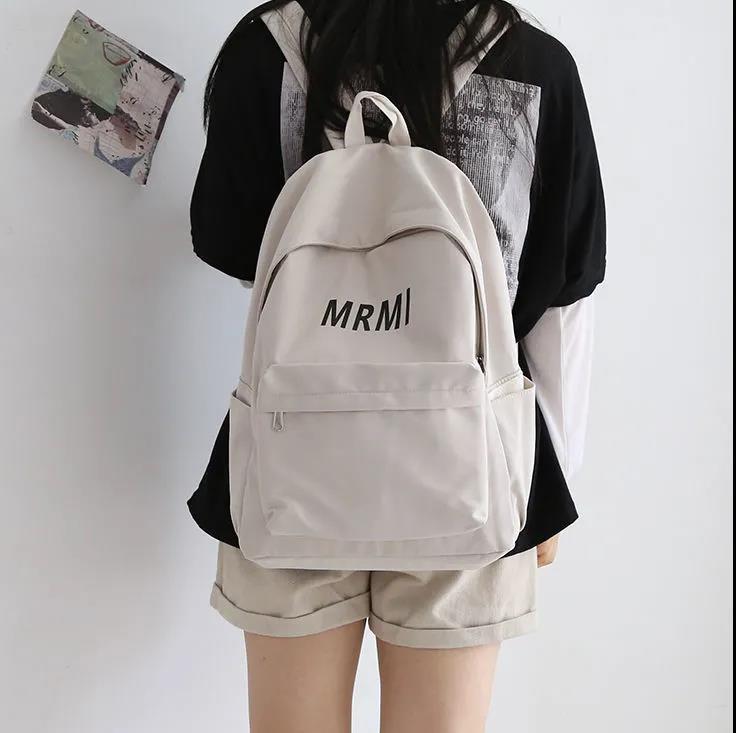 Female Korean High Primary Junior Mori Style Versatile Large Backpacks