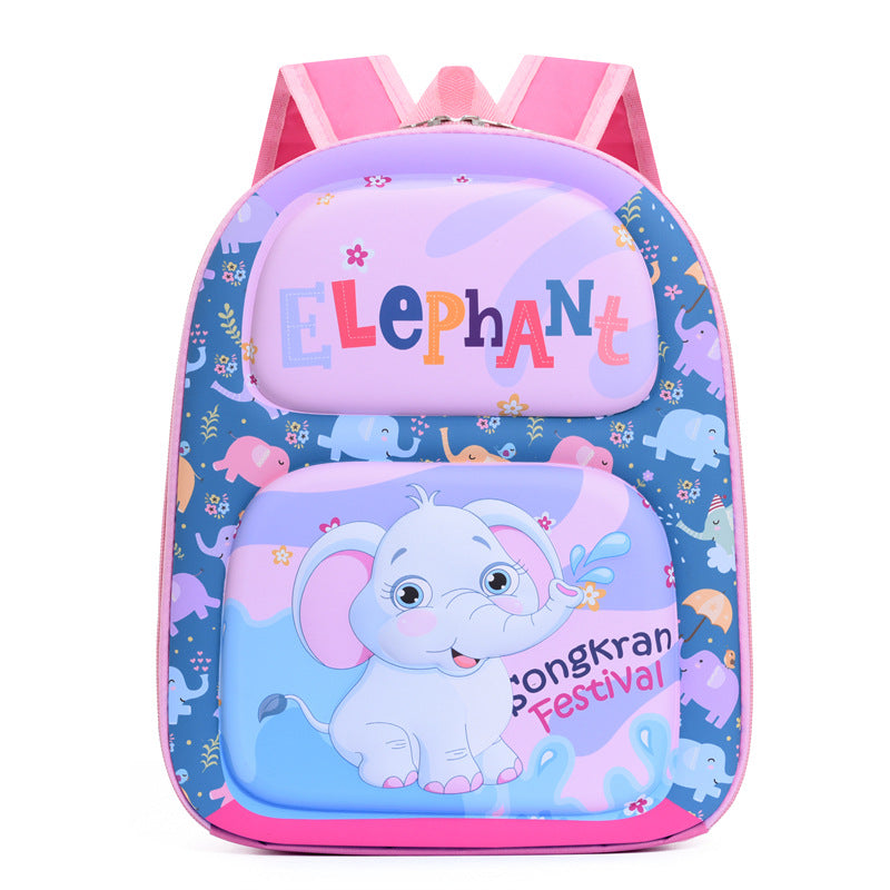 Children's Cartoon Animation Boys Eggshell Leisure Children's Backpacks