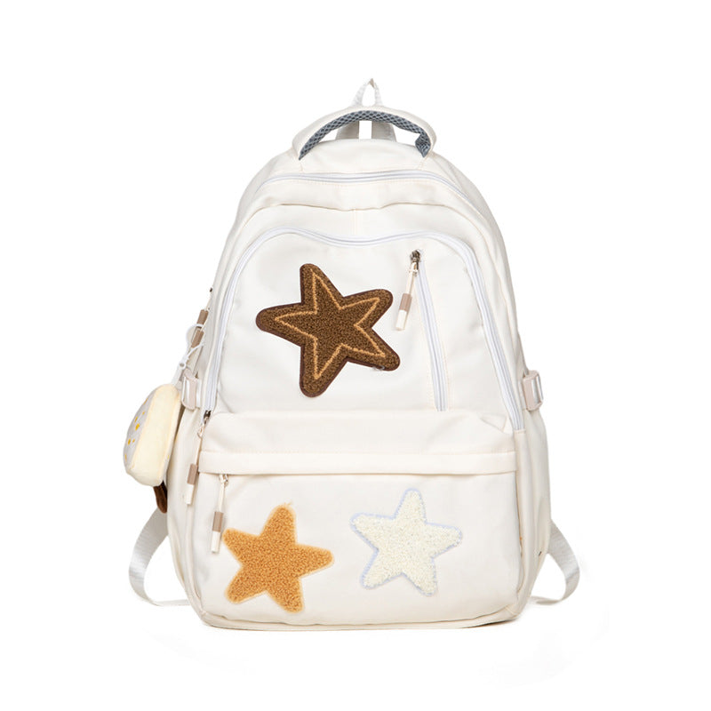 Style Five-pointed Star Large Capacity Junior's Backpacks