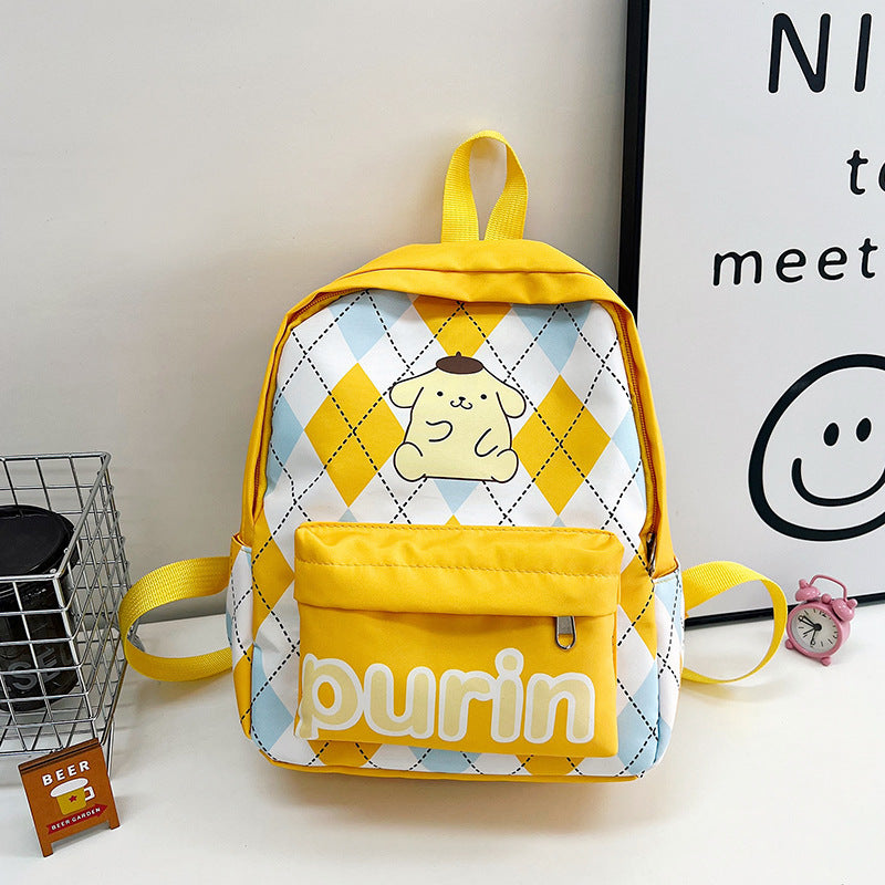 Children's Cute Cartoon Large Capacity Boys Burden Reduction Children's Backpacks