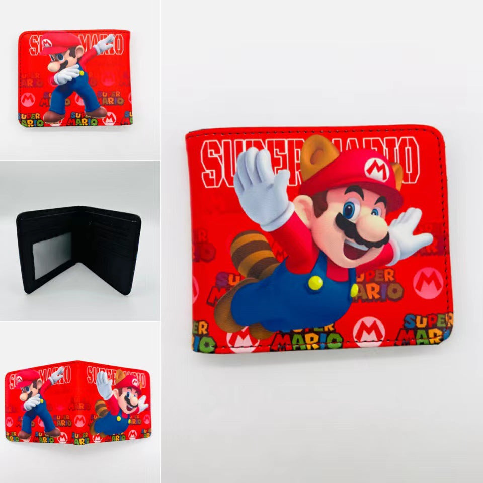 Women's & Men's & Mary Short Fashion Trend Mario Ladies Wallets