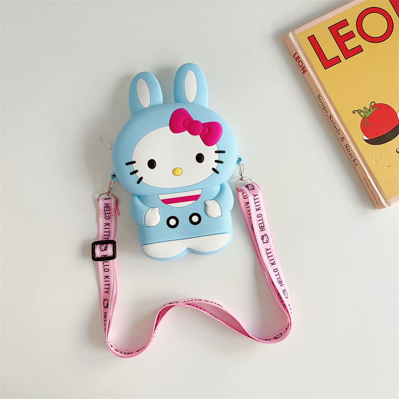 Stall Cartoon Silicone Soft Western Style Coin Purses