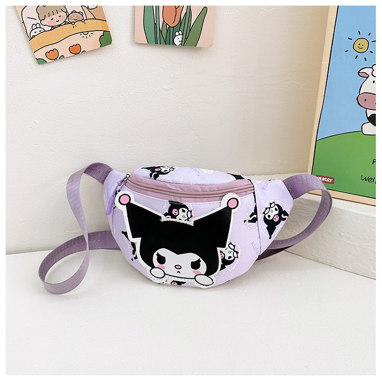 Children's Fashion Pockets Clow Cute Cartoon Small Children's Waist Packs