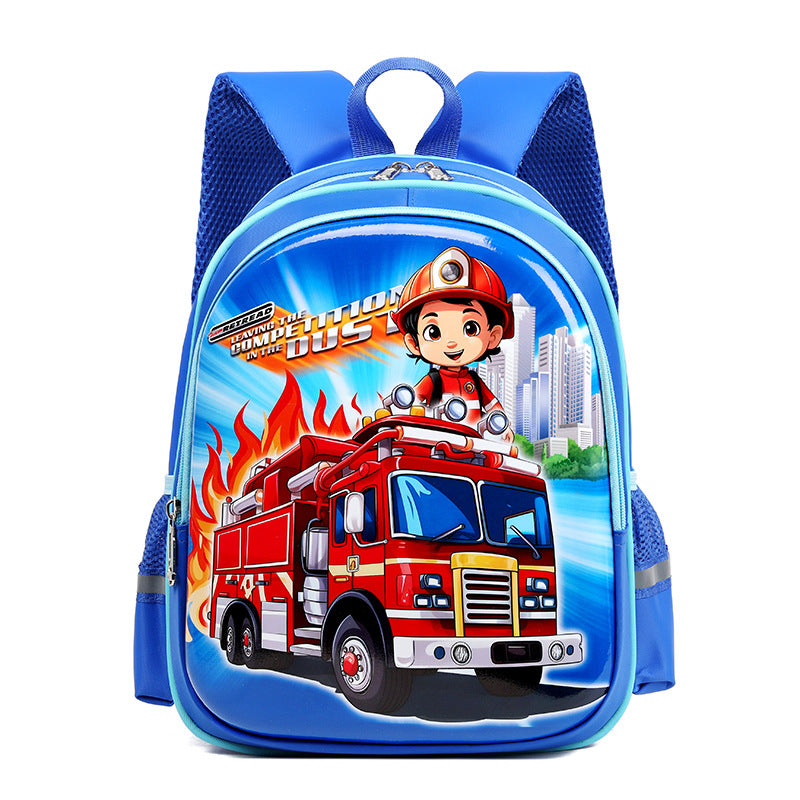 Children's Car Cartoon Small Medium Large Class Kindergarten School Bags