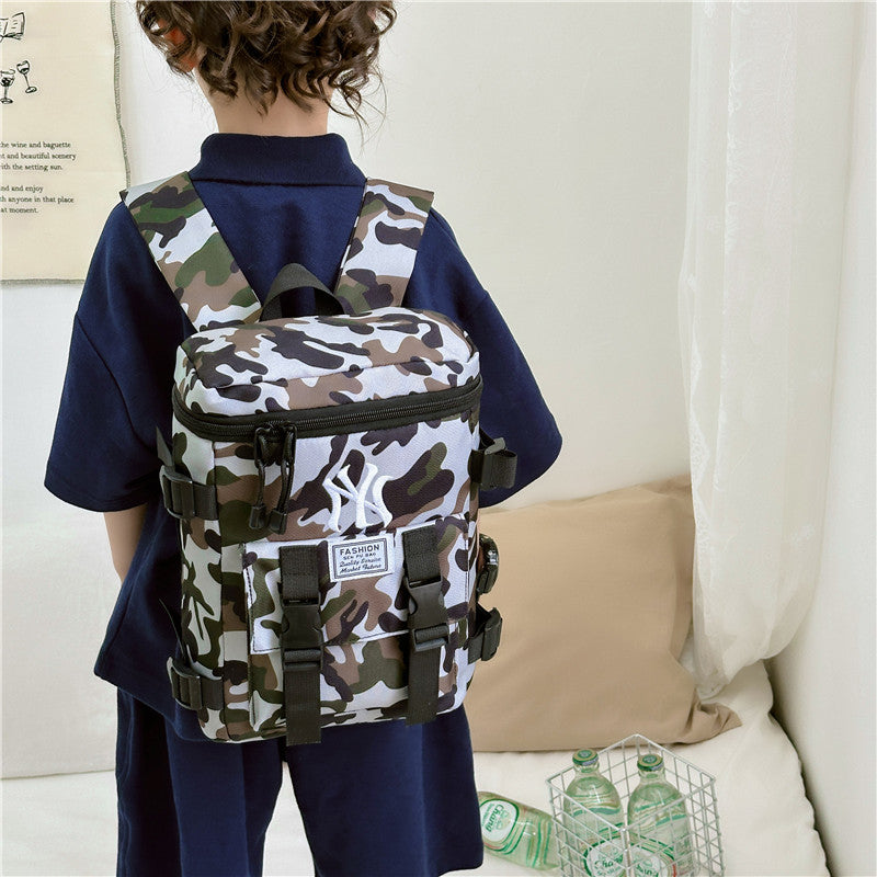 Children's Korean Style Boys Fashion Lightweight Primary Children's Backpacks