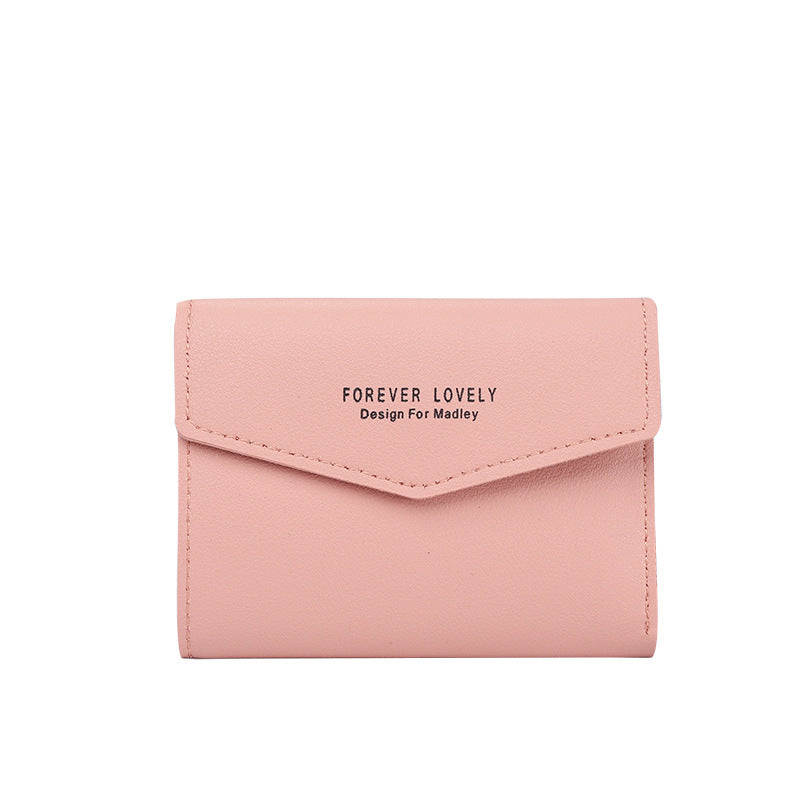 Women's Korean Short Creative Fashion Hasp Ladies Wallets