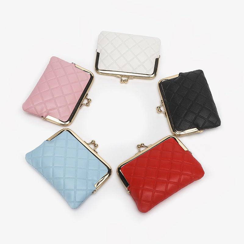 Stylish Clip Small Pocket Mini Storage Coin Purses