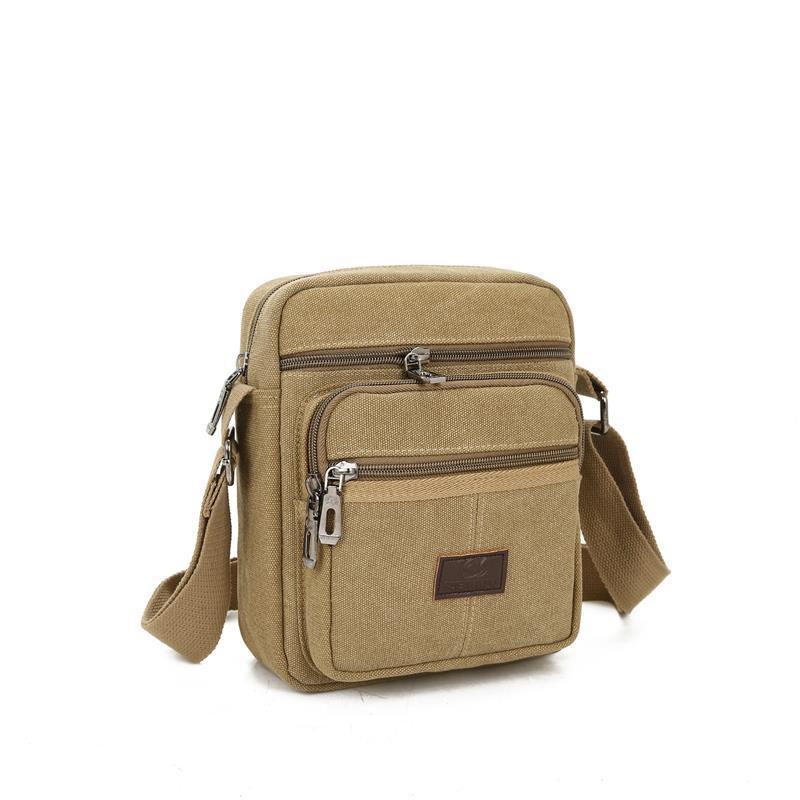 Men's Canvas Business Mini Fashionable Household Men's Messenger Bags