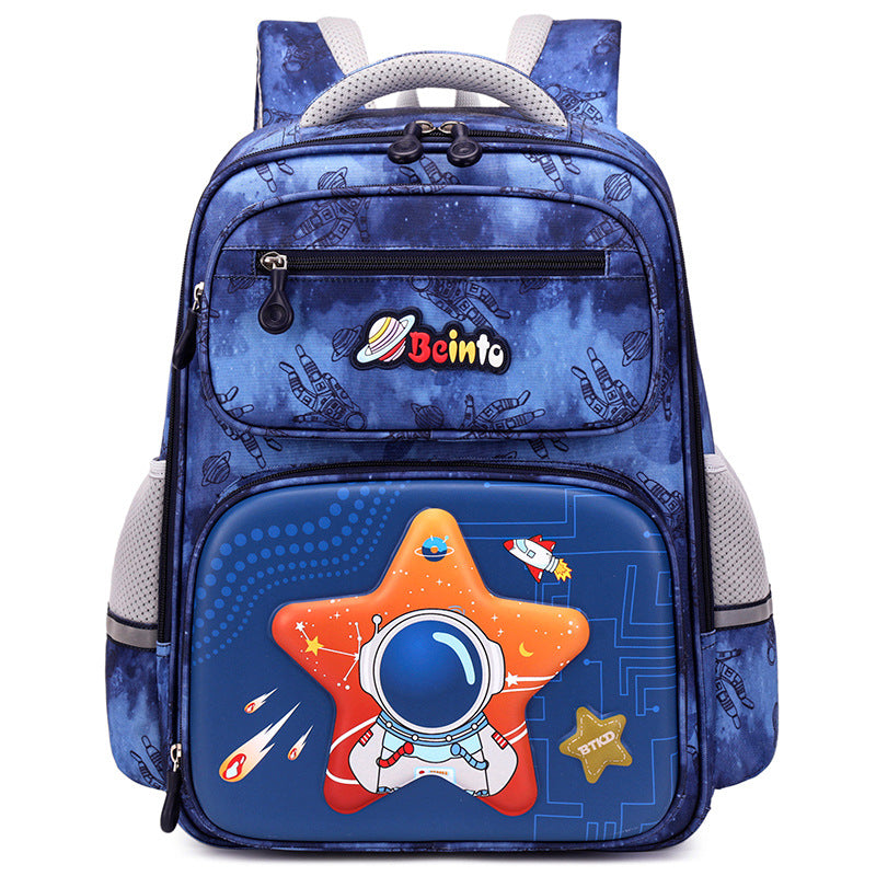 Children's Primary Boys Grade Large Capacity Burden Backpacks