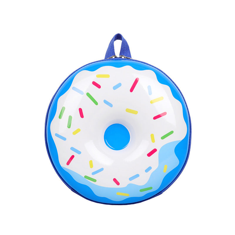 Children's Donut Eggshell Cartoon Trendy Cute Boys Backpacks