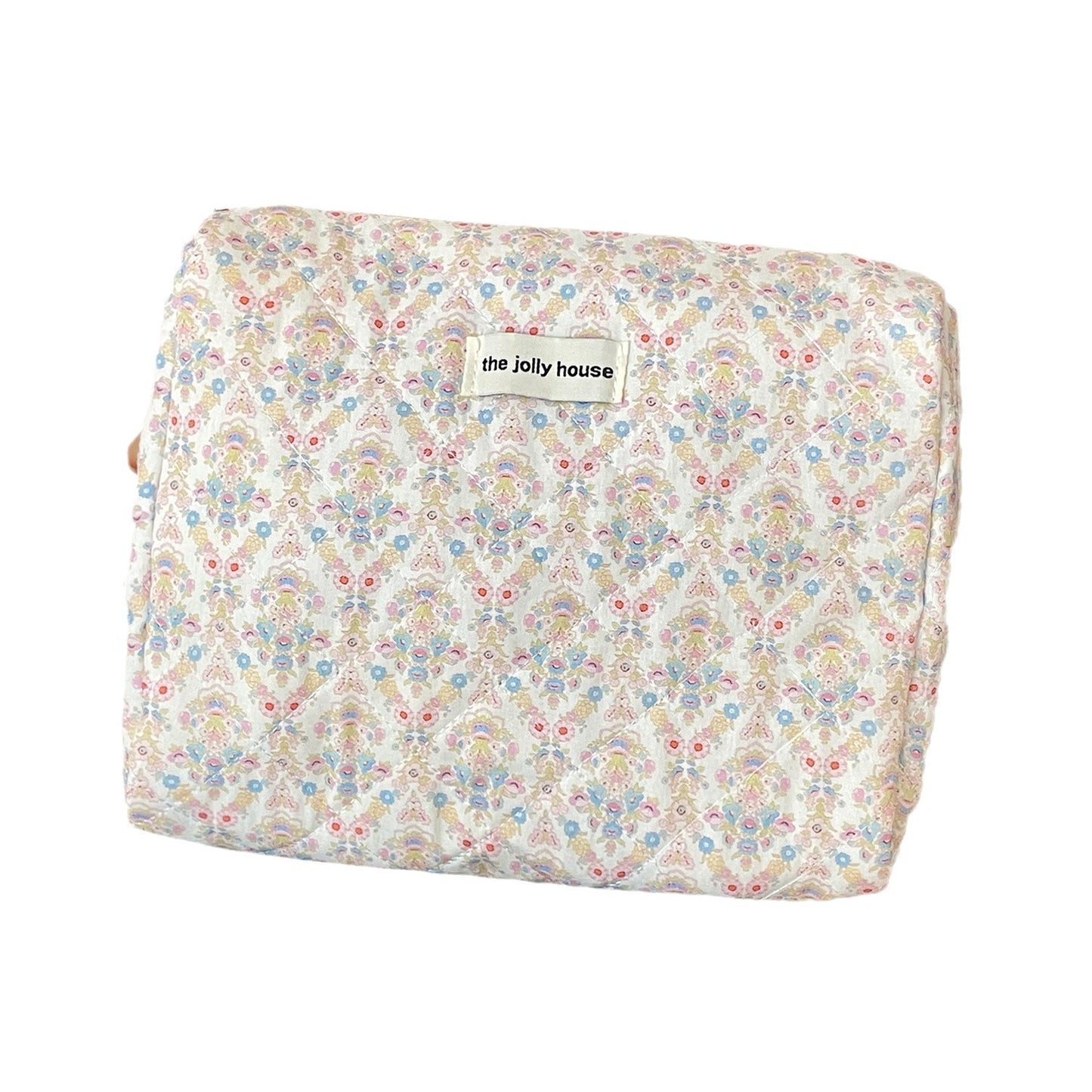 Style Storage Good-looking Cotton Quilted Clutch Cosmetic Bags