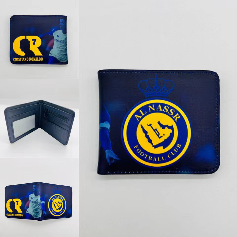 Football Fans Club Commemorative Supplies Color Coin Purses