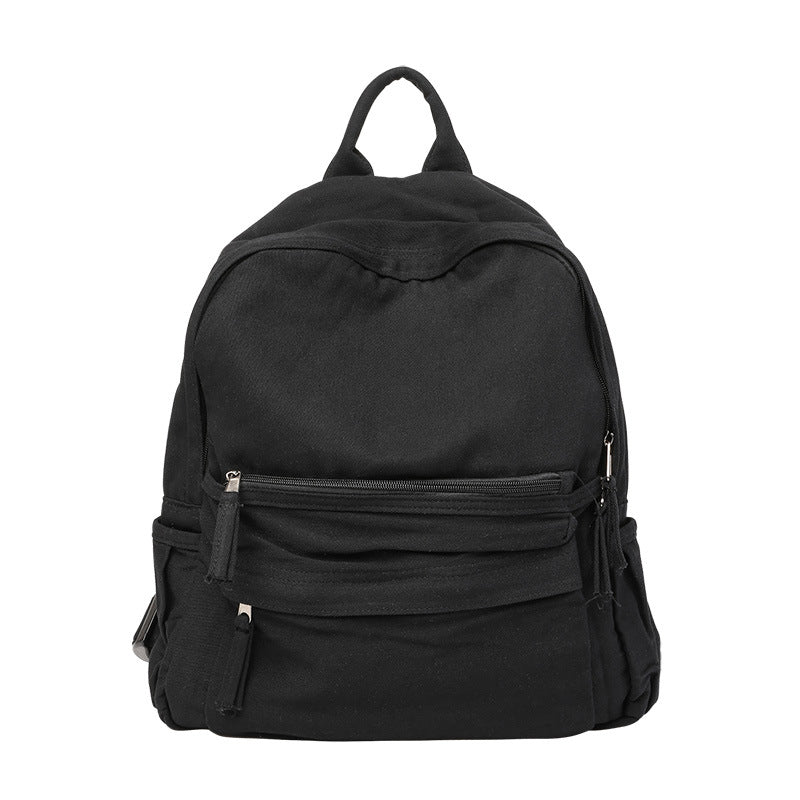 Women's Style Washed Worn Canvas Leisure Forest Backpacks