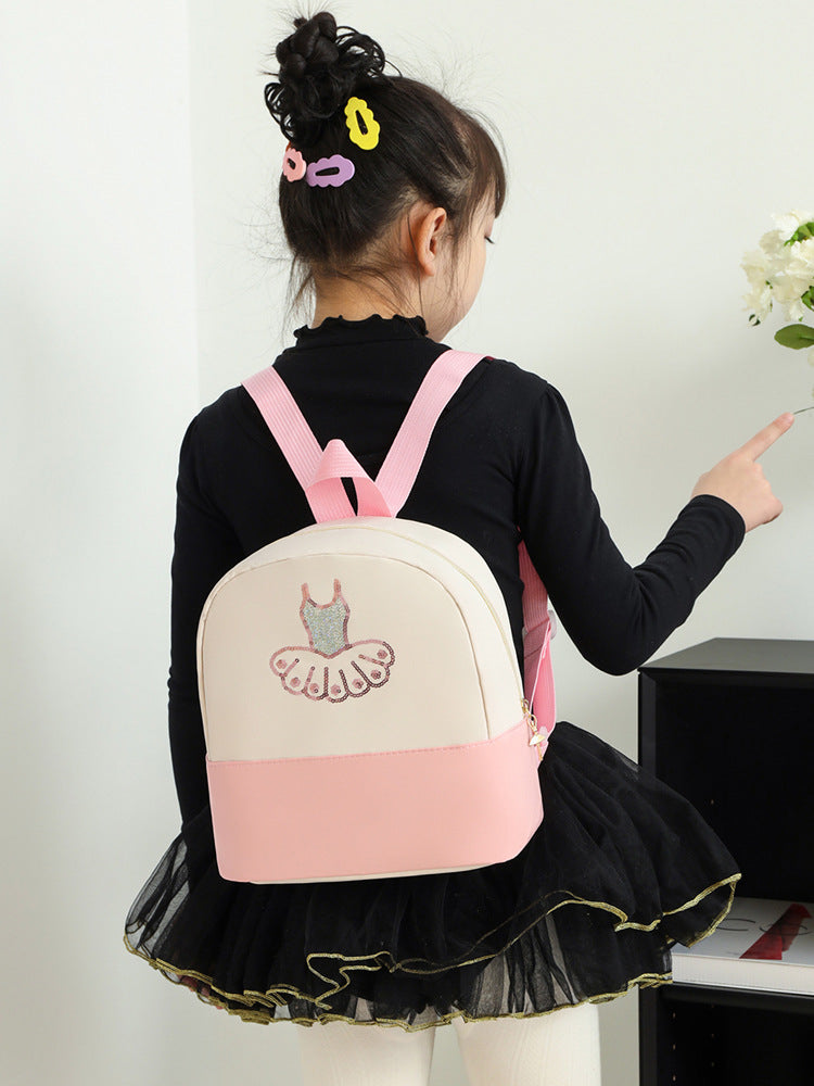 Danse pour enfants pour danser des sacs à dos de ballet de dessin animé mignon