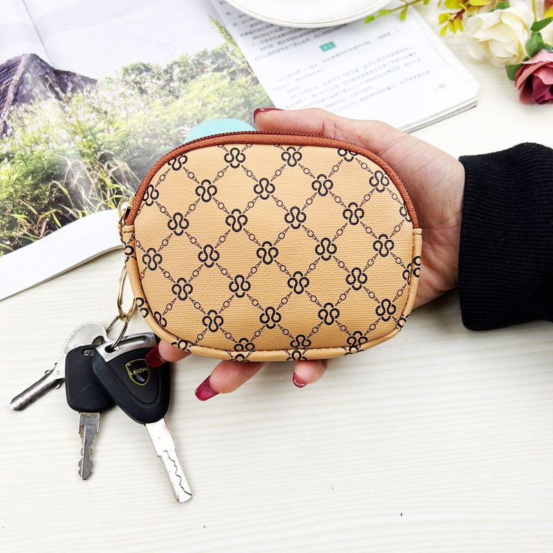 Women's Zipper Fashion Clutch Mini Short Ladies Wallets