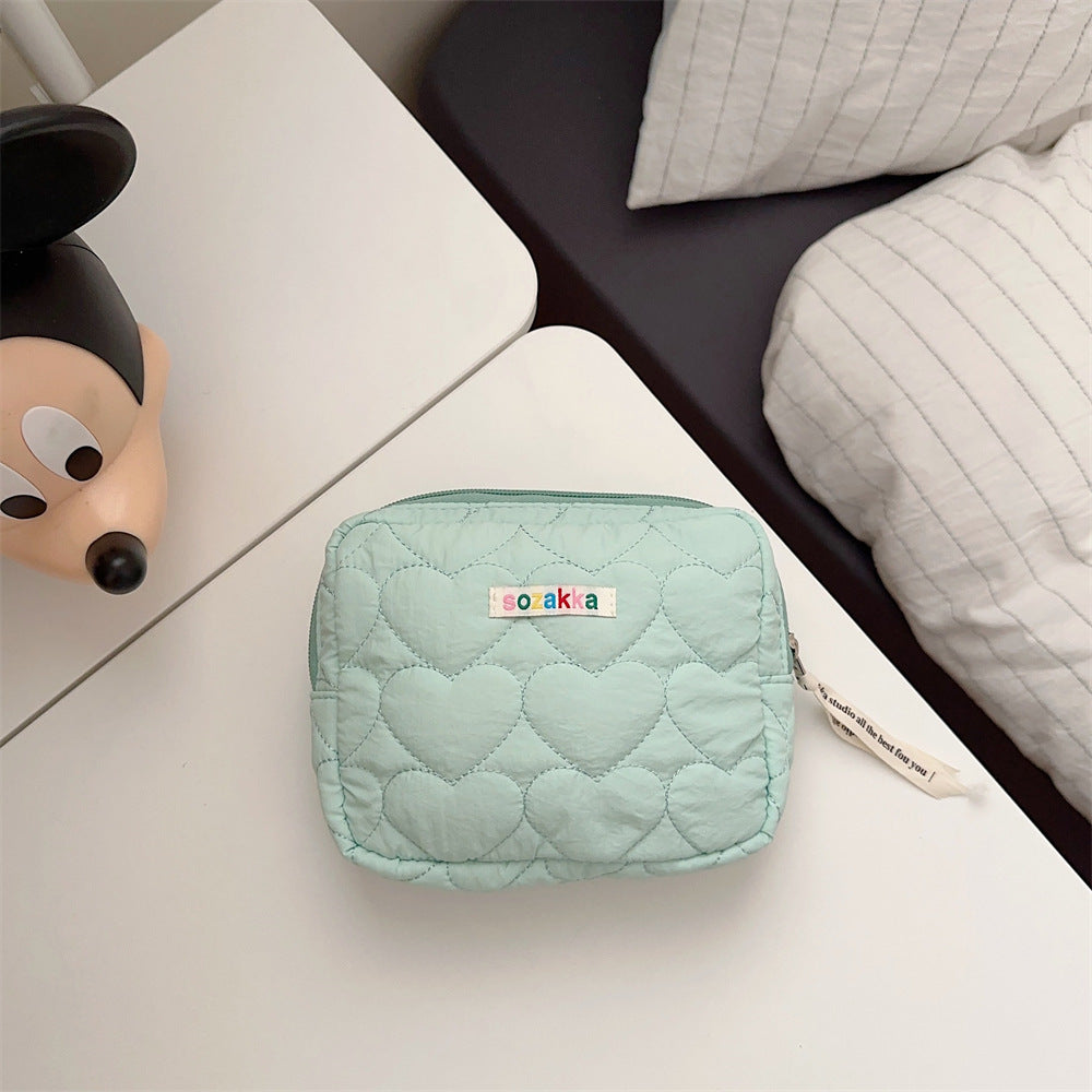 Wind Love Portable Storage Liner Clutch Cosmetic Bags