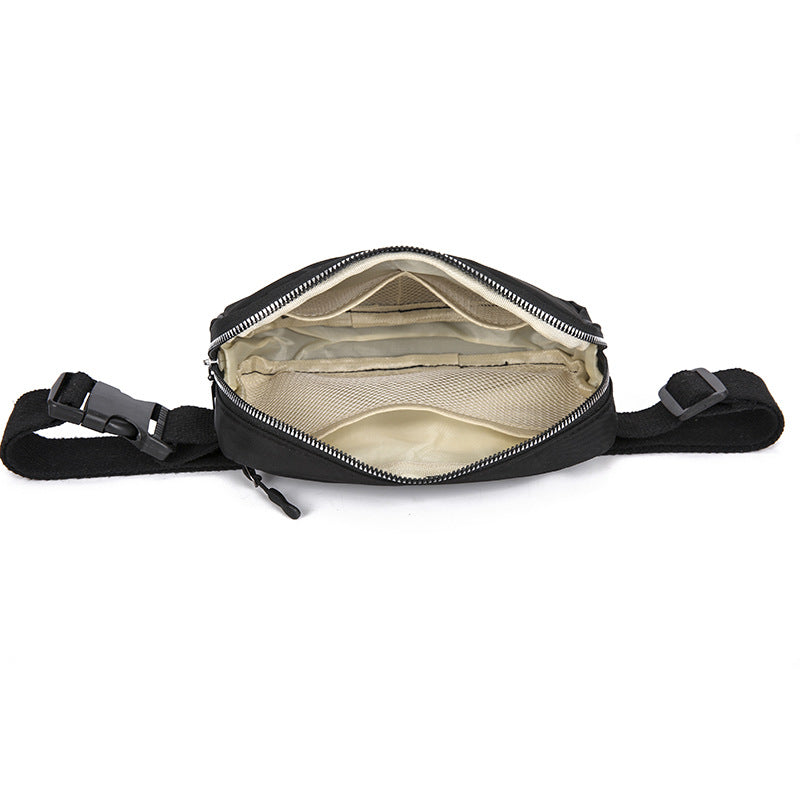 Women's Fashionable Korean Exercise Nylon Cloth Small Waist Packs