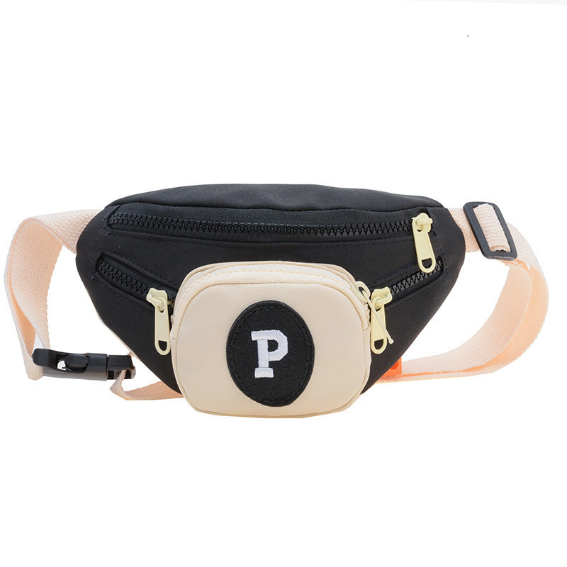 Children's Boyish Look Korean Style Accessory Going Children's Waist Packs