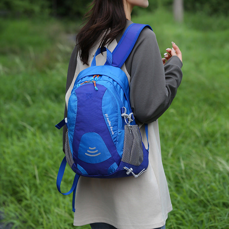 Sacs polyvalents de grande capacité en nylon de couleur contrastée