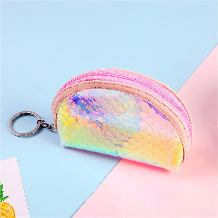 Women's Mini Small Cute Hand Transparent Portable Coin Purses