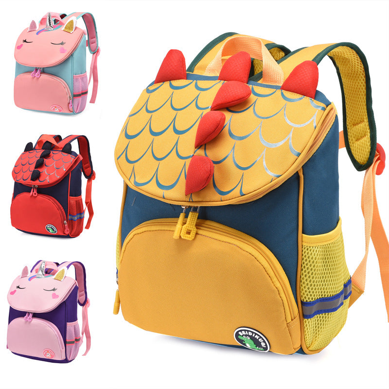 Children's Boys Primary Dinosaur Customized Printing Kindergarten School Bags