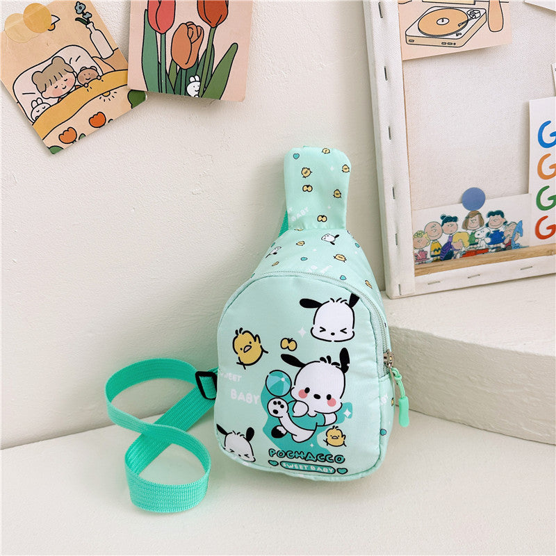 Cartoon Cute Fashion Pouch Trendy Canvas Children's Waist Packs