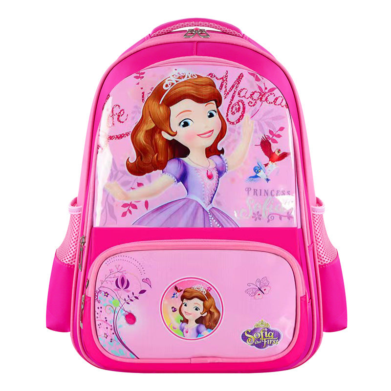 Versatile Primary Boys Cartoon Burden Reduction Elementary School Students' Schoolbags