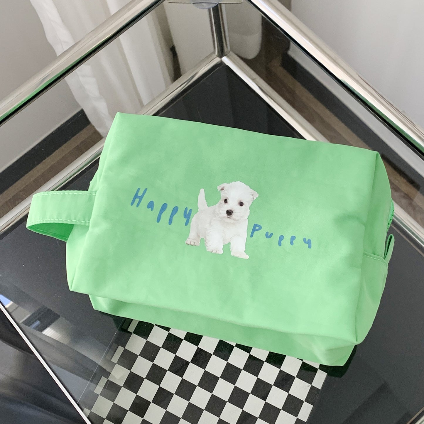 Repair Dog Cute Salt Portable Large Capacity Cosmetic Bags