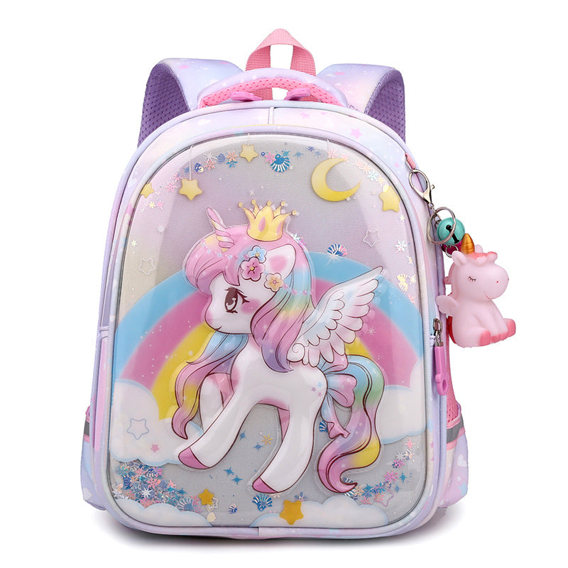 Children's Cartoon Preschool Fashion Printing Large Class Kindergarten School Bags