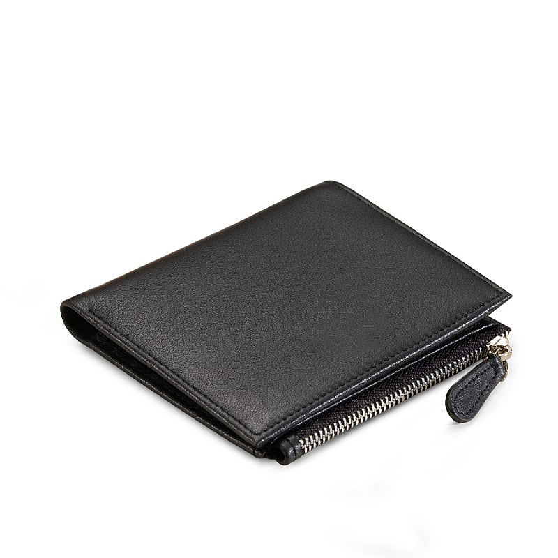 Women's Versatile Graceful Leather Design Short Ladies Wallets